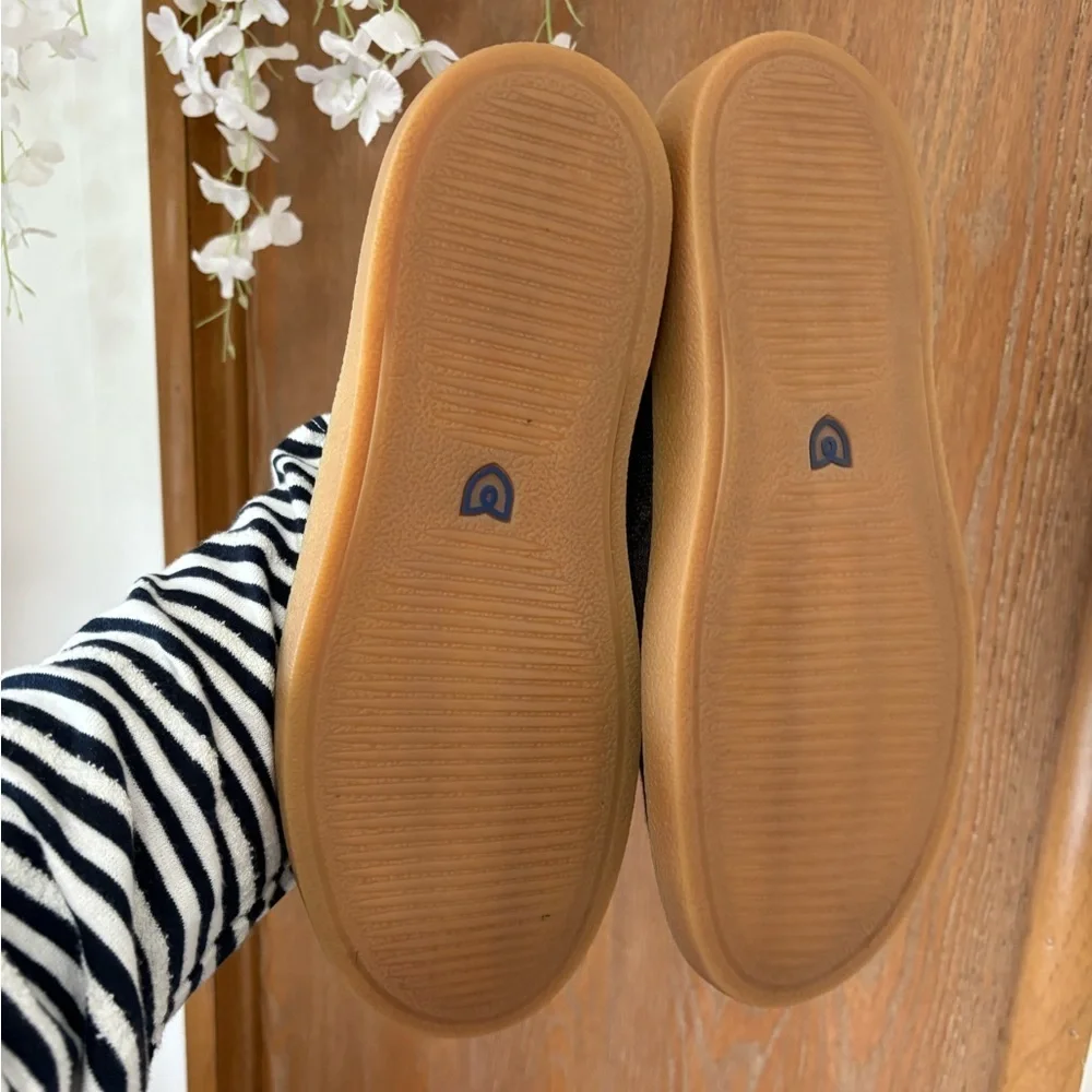 Rothy's Men's Dark Shoes with Tan Laces